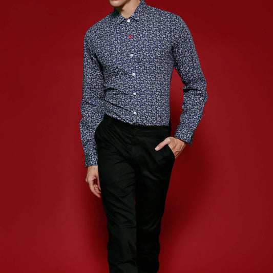 CAMISA HART NAVY