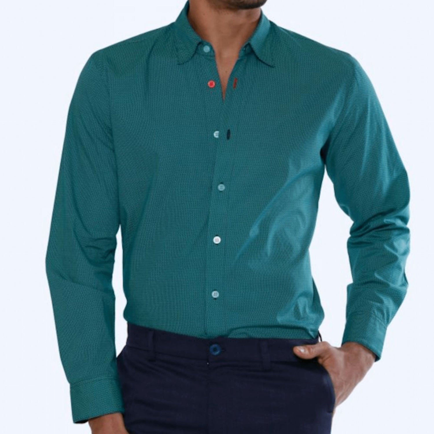 CAMISA ONOFRE VERDE GALO BERTIN