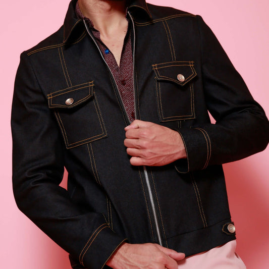 DENIM JACKET GALO BERTIN