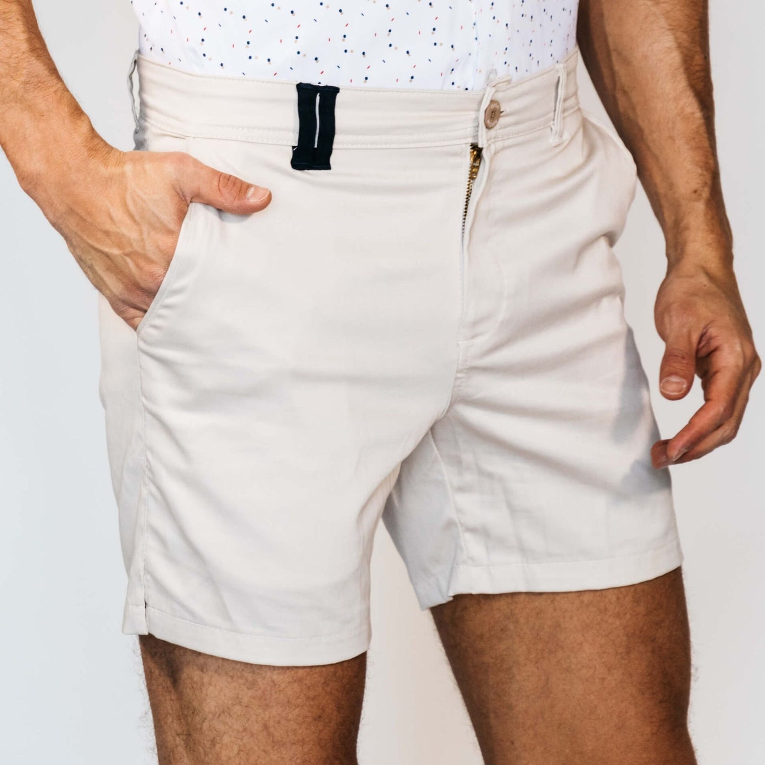 SHORT BEIGE GALO BERTIN